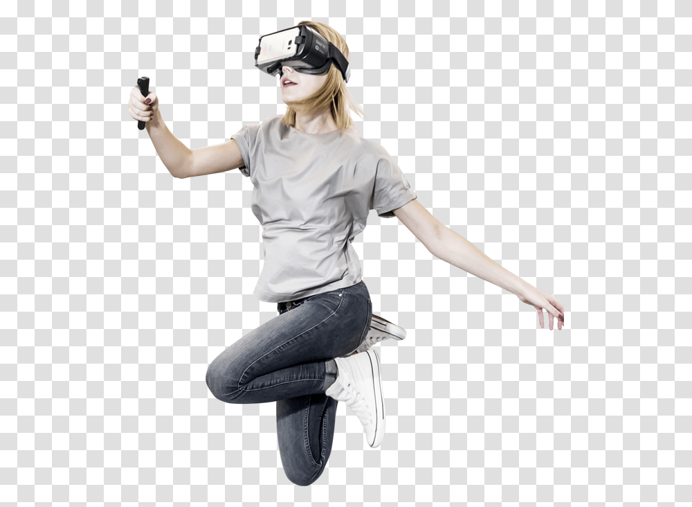 Virtual Reality Vr Person, Footwear, Shoe, Photography Transparent Png
