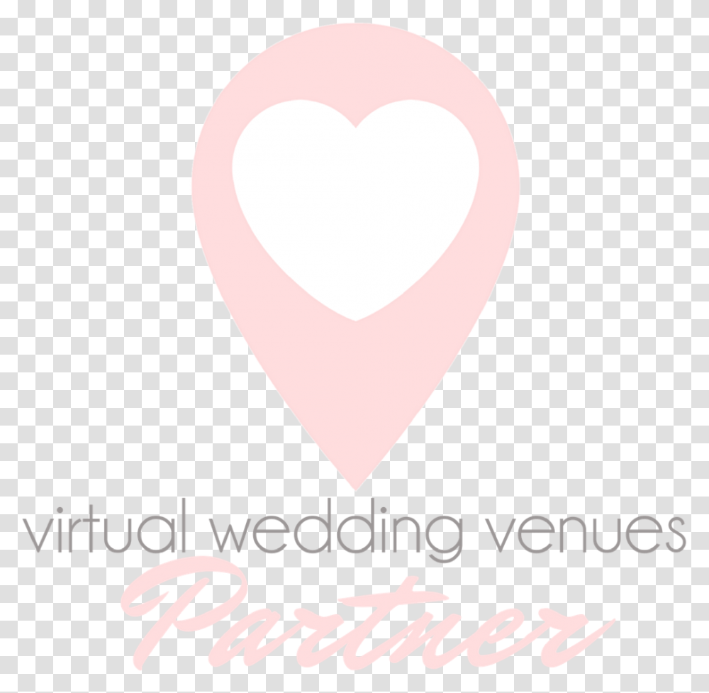 Virtual Wedding Venues Partner Heart, Label, Sweets, Food Transparent Png