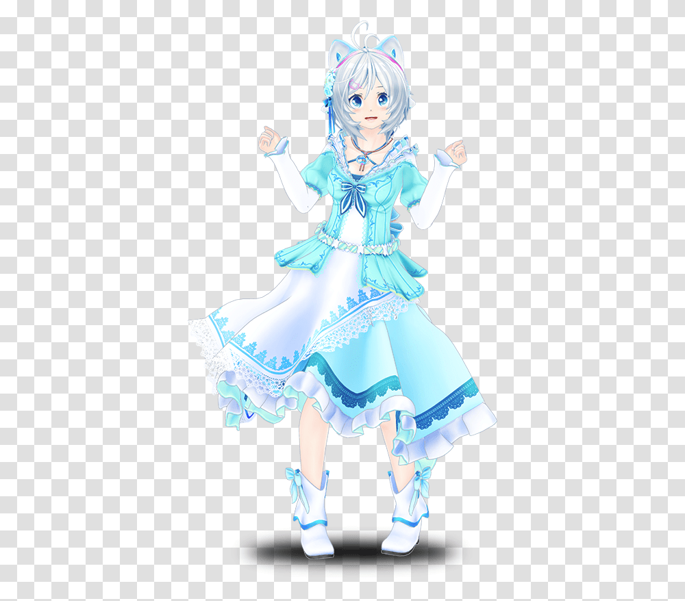 Virtual Youtuber Siro Siro Youtuber, Costume, Crystal, Person Transparent Png