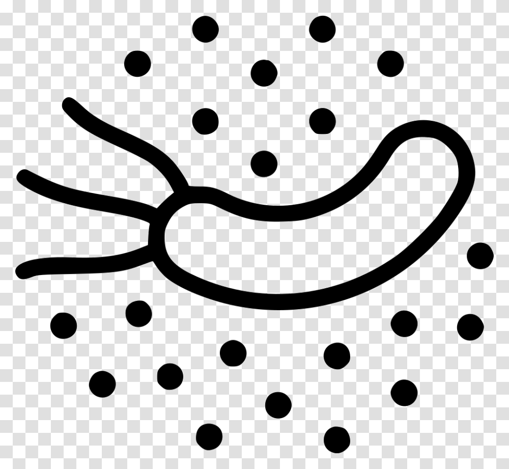 Virus Microbe Germs Bacterium Bacteria Clip Art Free, Texture, Food, Label, Polka Dot Transparent Png
