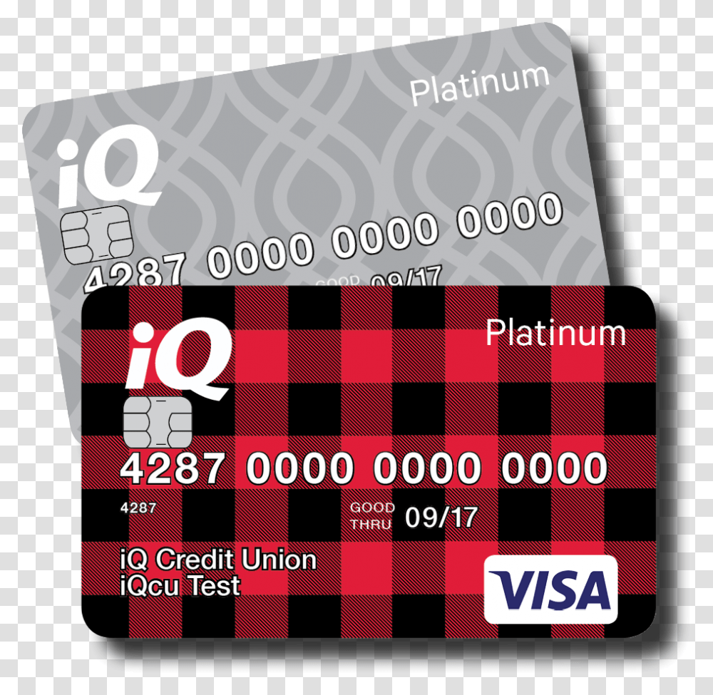 Visa Card Iq Credit Union Debit Card, Paper, Flyer, Poster Transparent Png