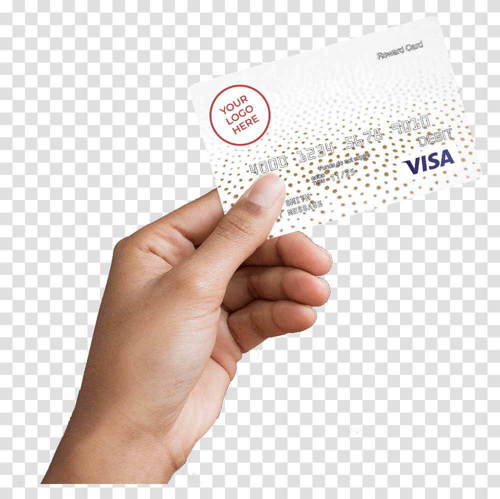 Visa Gift Cards Brand Visa Mastercard Amex, Person, Human, Text, Paper Transparent Png