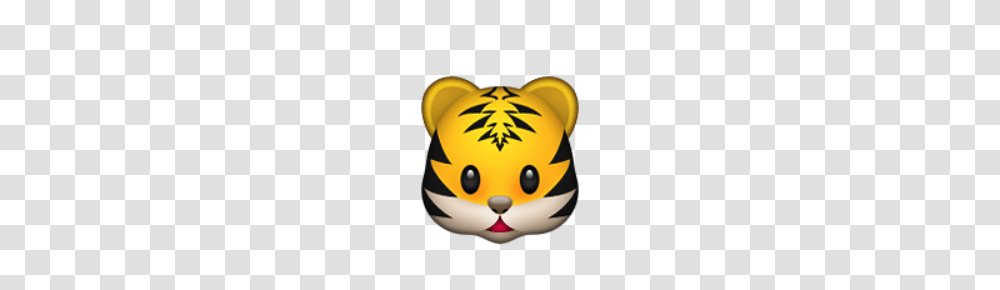Visage De Tigre Iphone Emoticons Emoji Tiger, Pillow, Cushion, Helmet, Hardhat Transparent Png