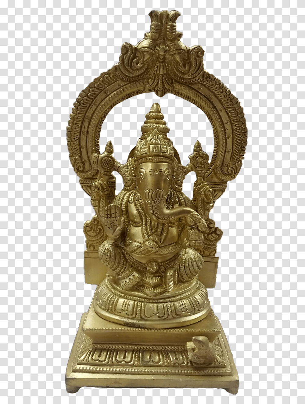 Vishnu Bhagwan, Bronze, Sculpture, Statue Transparent Png