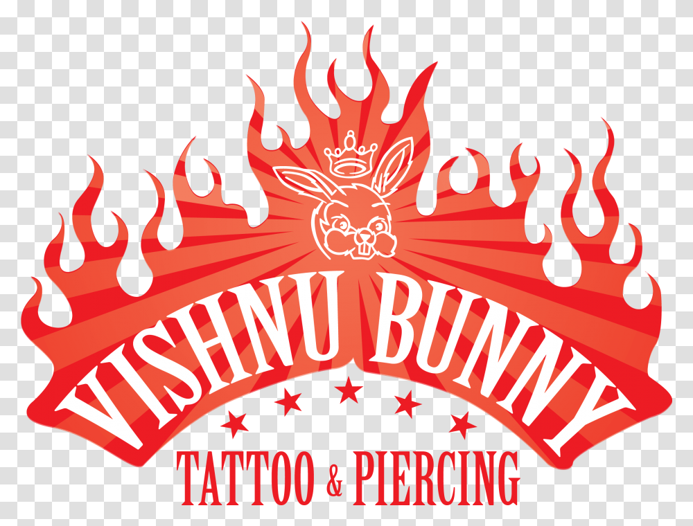 Vishnu Bunny Tattoo Amp Piercing Download, Flame, Fire, Leisure Activities Transparent Png