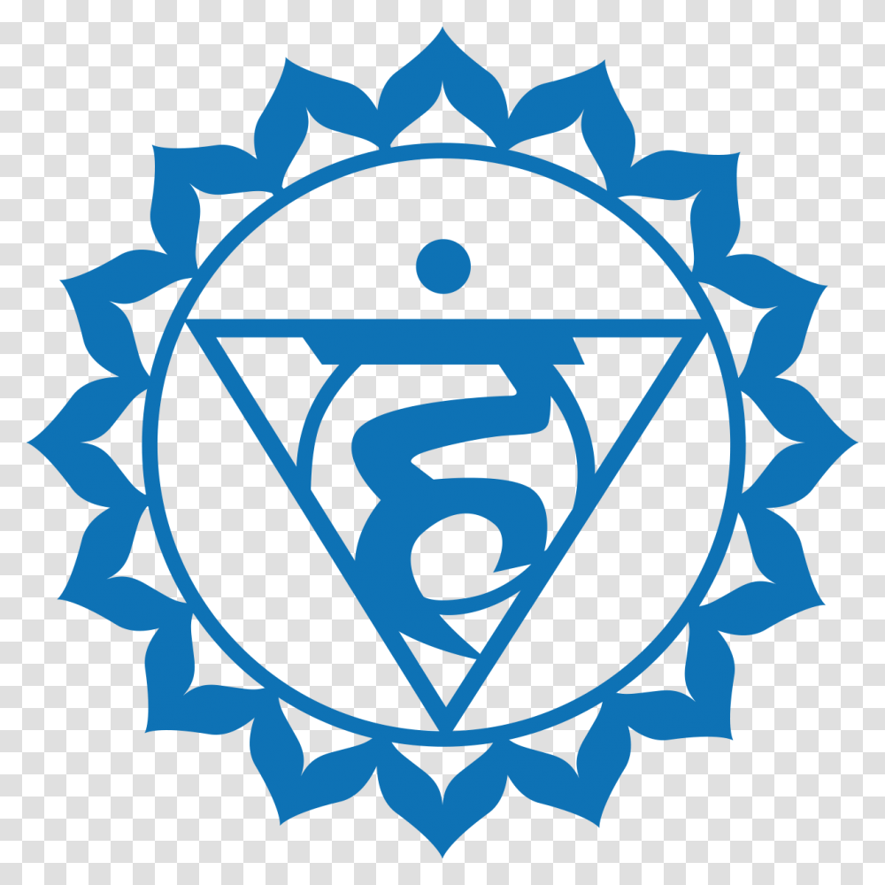 Vishuddha Chakra Symbol, Logo, Trademark, Emblem, Poster Transparent Png