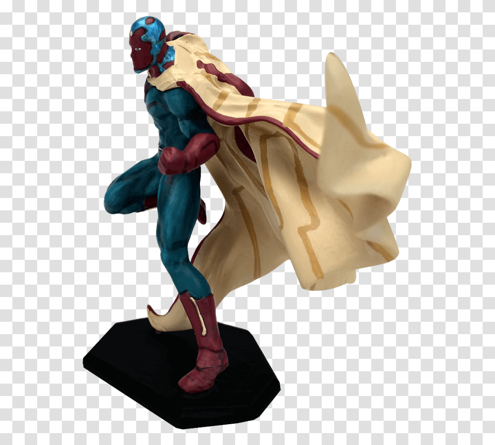 Vision Age Of Ultron Metal Miniature Figurine, Person, Human Transparent Png
