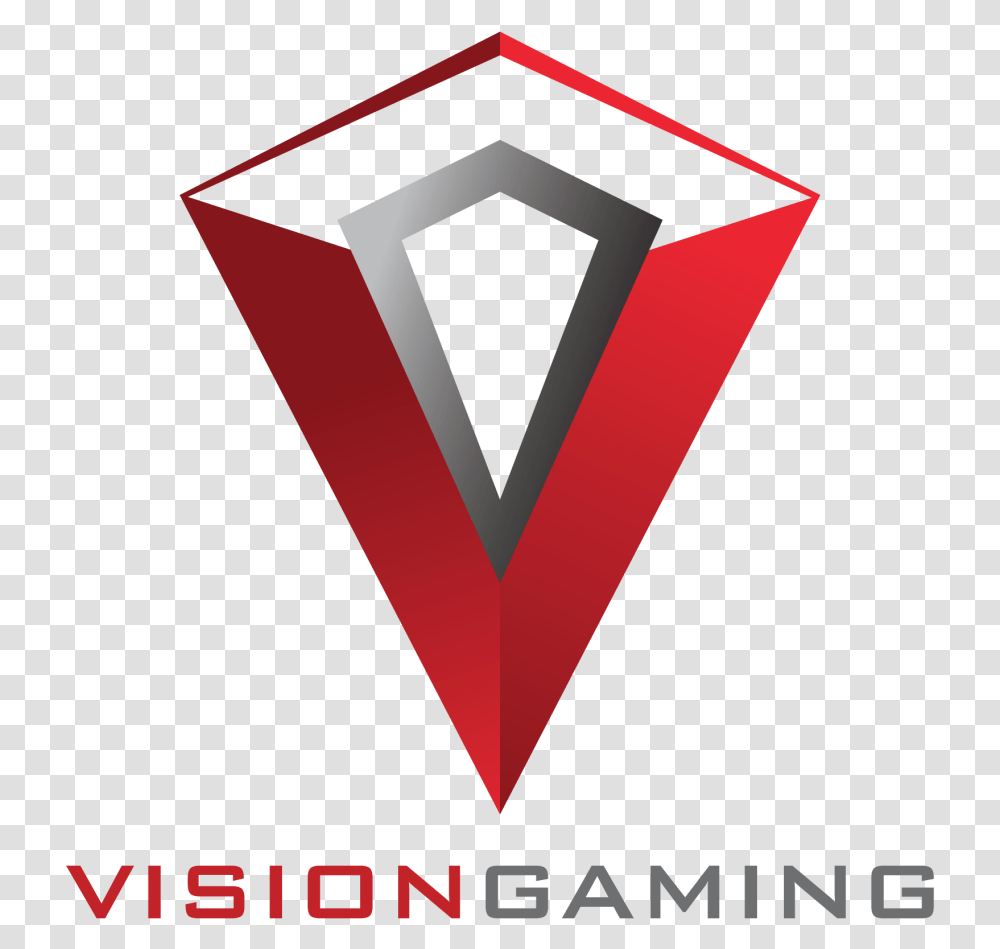 Vision Gaming Logos Download Emblem, Triangle, Diamond, Gemstone, Jewelry Transparent Png