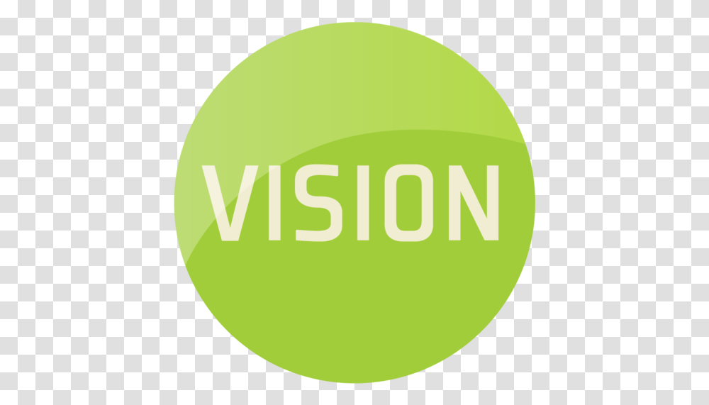 Vision Icon, Tennis Ball, Label, Logo Transparent Png