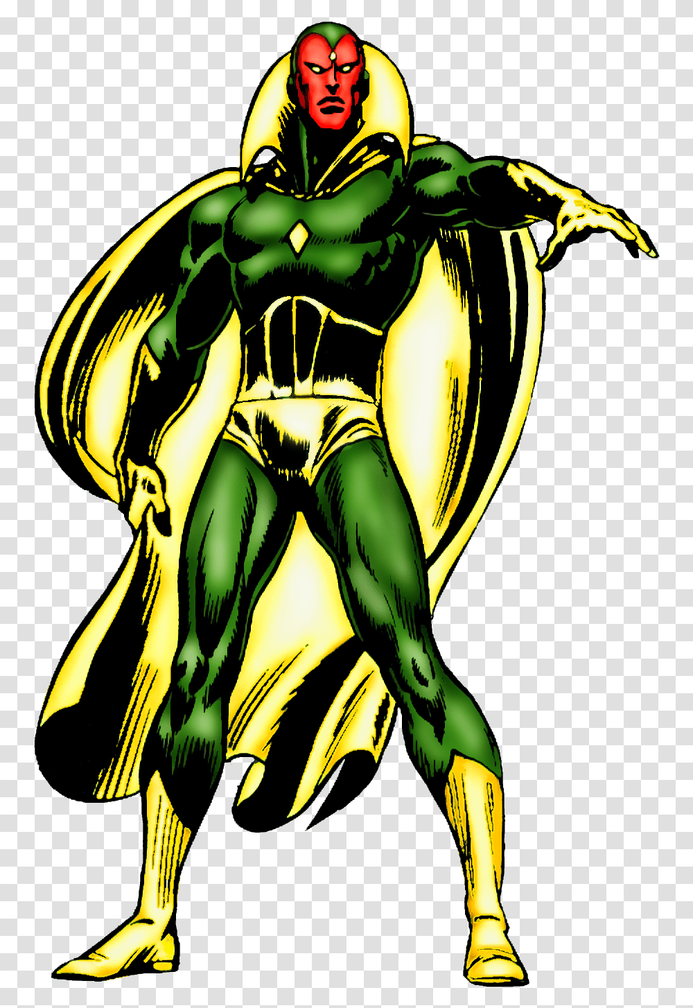 Vision Marvel Comic, Hand, Person Transparent Png
