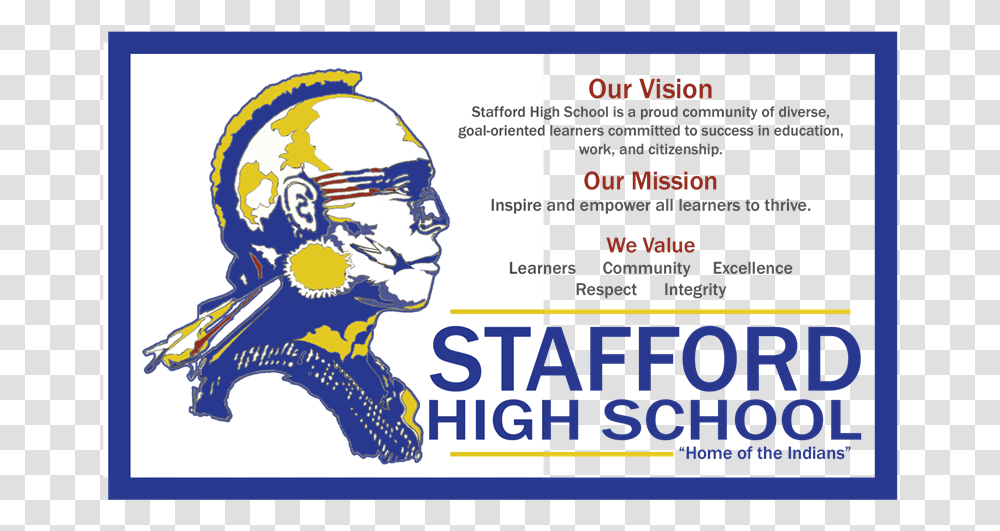 Vision Mission And Values Statements Stafford Senior High School, Poster, Advertisement, Flyer, Paper Transparent Png