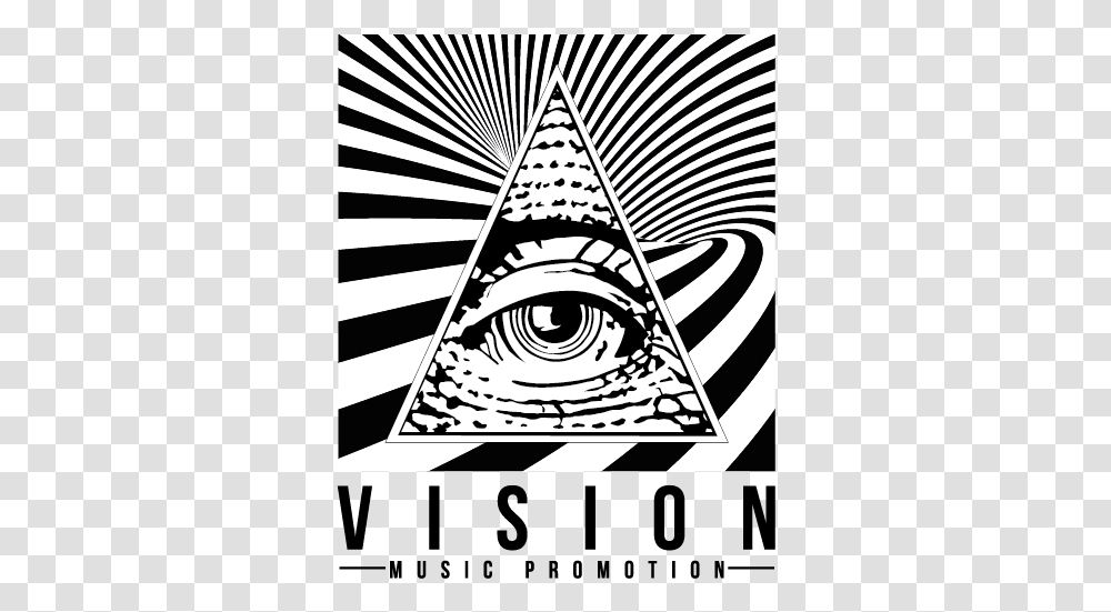 Vision Music Promotion Pr Vision Logo Illuminati, Art, Triangle, Graphics, Meal Transparent Png