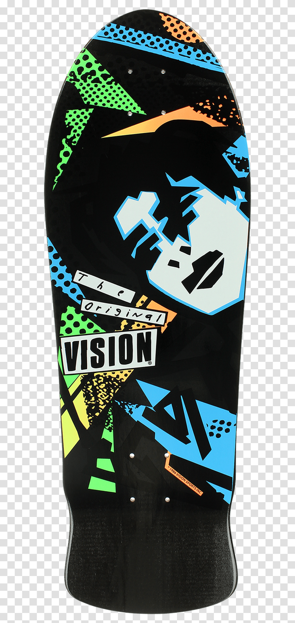 Vision Original Mg Gonzales Old School Reissue Deck Vision Mark Gonzales Skateboard, Advertisement, Poster, Flyer, Paper Transparent Png
