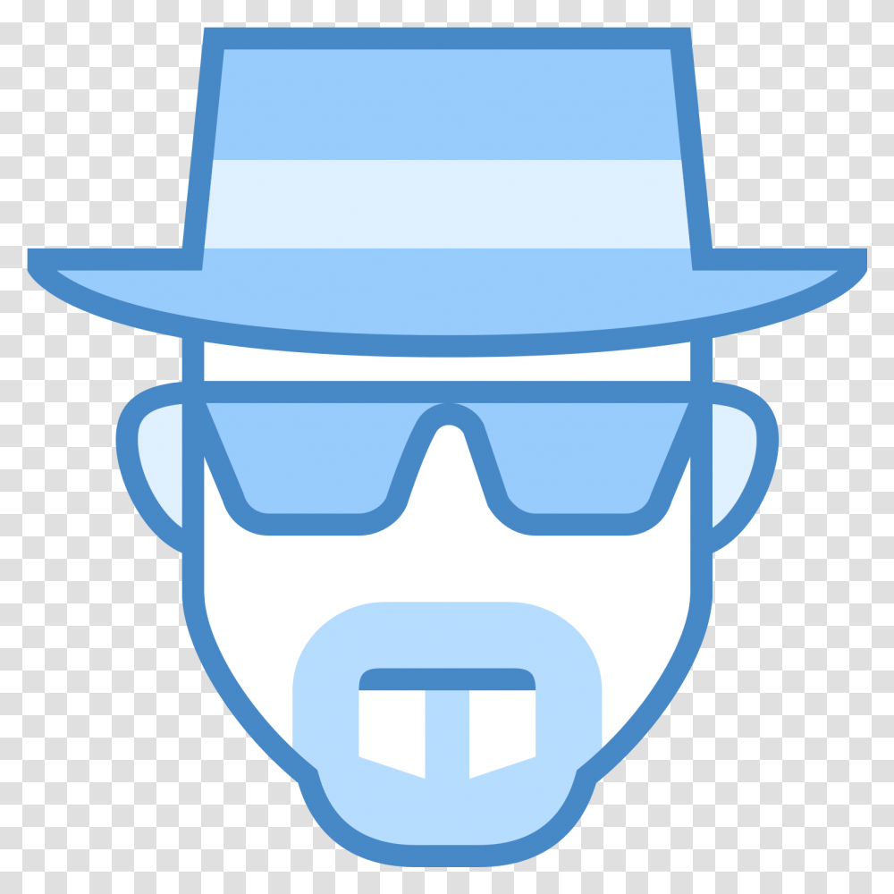 Vision Vector Infographic Walter White Icon, Apparel, Sun Hat, Cowboy Hat Transparent Png