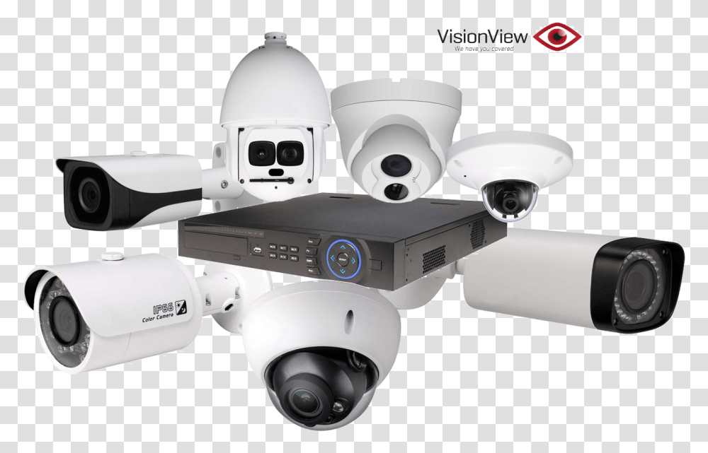 Visionview Ip Cameras Are Distributed Ip Camera Logo, Toy, Projector, Electronics, Webcam Transparent Png