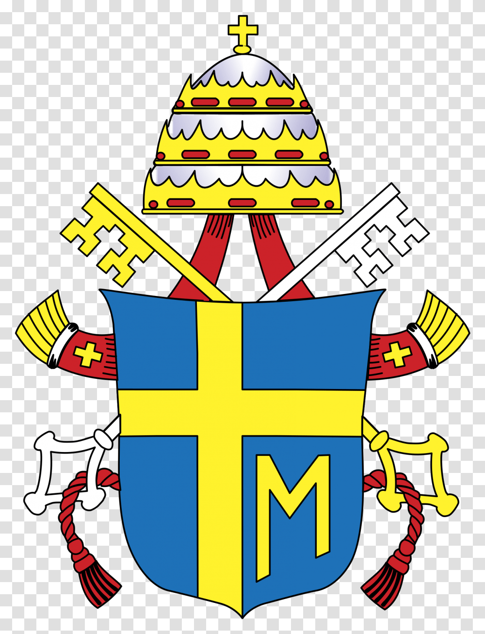 Visit Of Pope John Paul Ii Emblem, Label Transparent Png