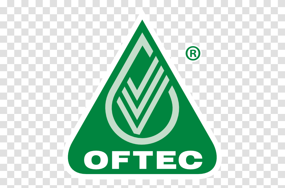 Visit The Oftec Homepage Oftec Oil, Triangle, Label Transparent Png