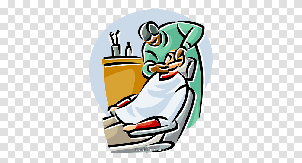 Visit To The Dentists Office Royalty Free Vector Clip Art, Dynamite, Washing, Doctor, Bird Transparent Png