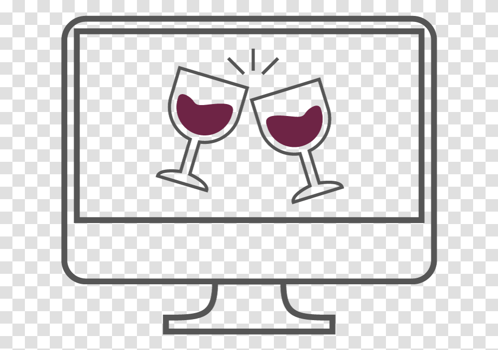 Visiting Media Virtual Happy Hour Icon, Glass, Wine, Alcohol, Beverage Transparent Png