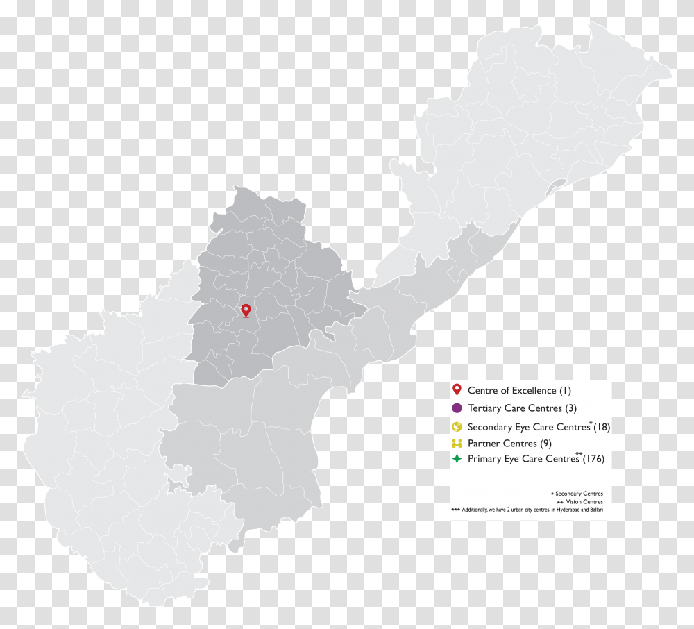 Vison Centres Black And White Karnataka Map, Plot, Diagram, Atlas, Plan Transparent Png