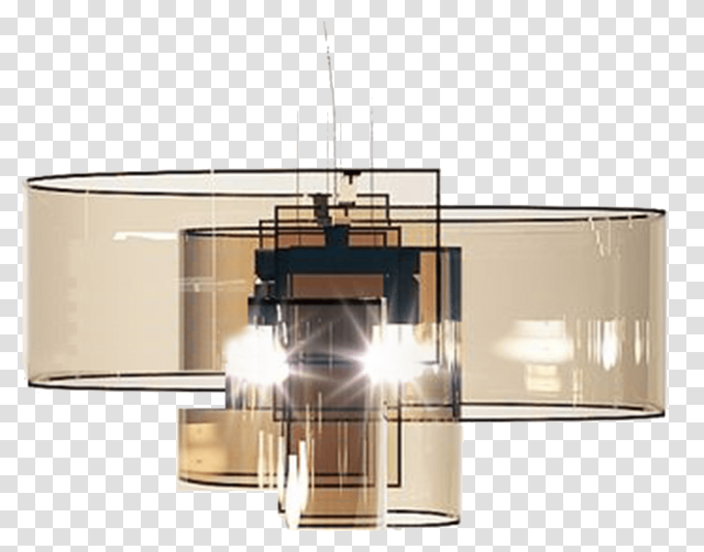 Vistosi Papiro Ceiling Light, Transportation, Vehicle, Light Fixture, Spaceship Transparent Png