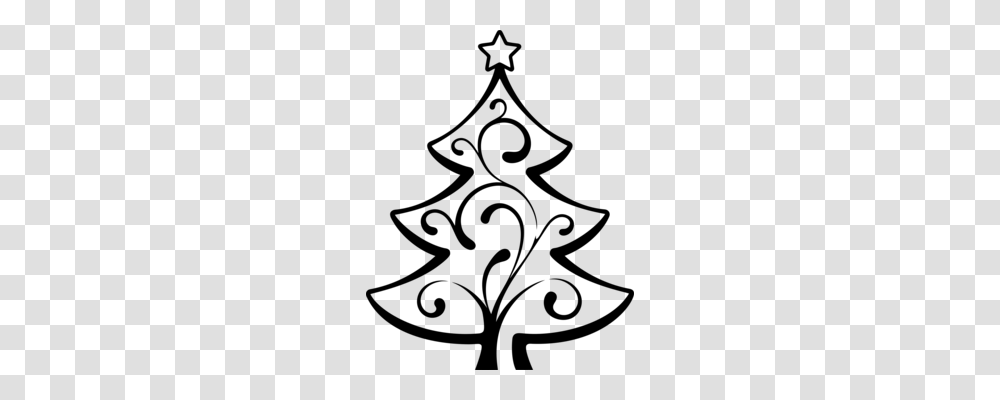 Visual Arts Christmas Tree Line Art Ornament, Gray, World Of Warcraft Transparent Png