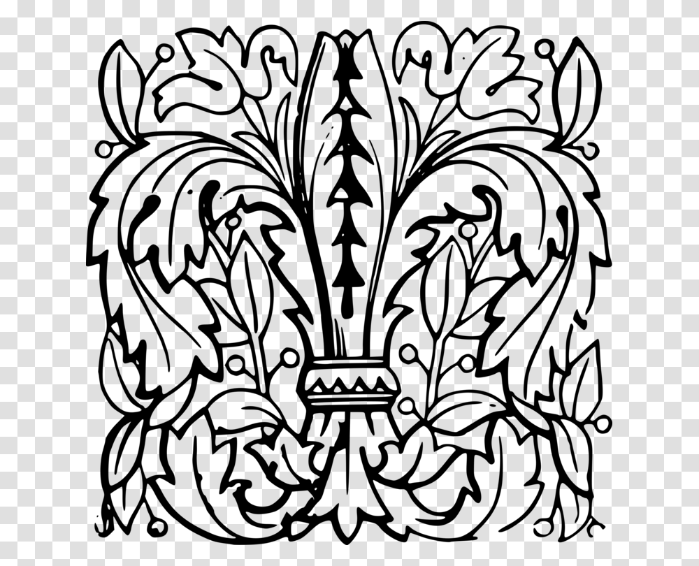 Visual Arts Horse Floral Design Symmetry, Gray, World Of Warcraft Transparent Png