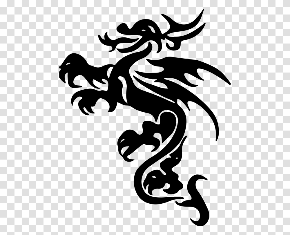 Visual Artsartsilhouette Dragon Silhouette Dragon With Wings Svg Free, Gray, World Of Warcraft Transparent Png