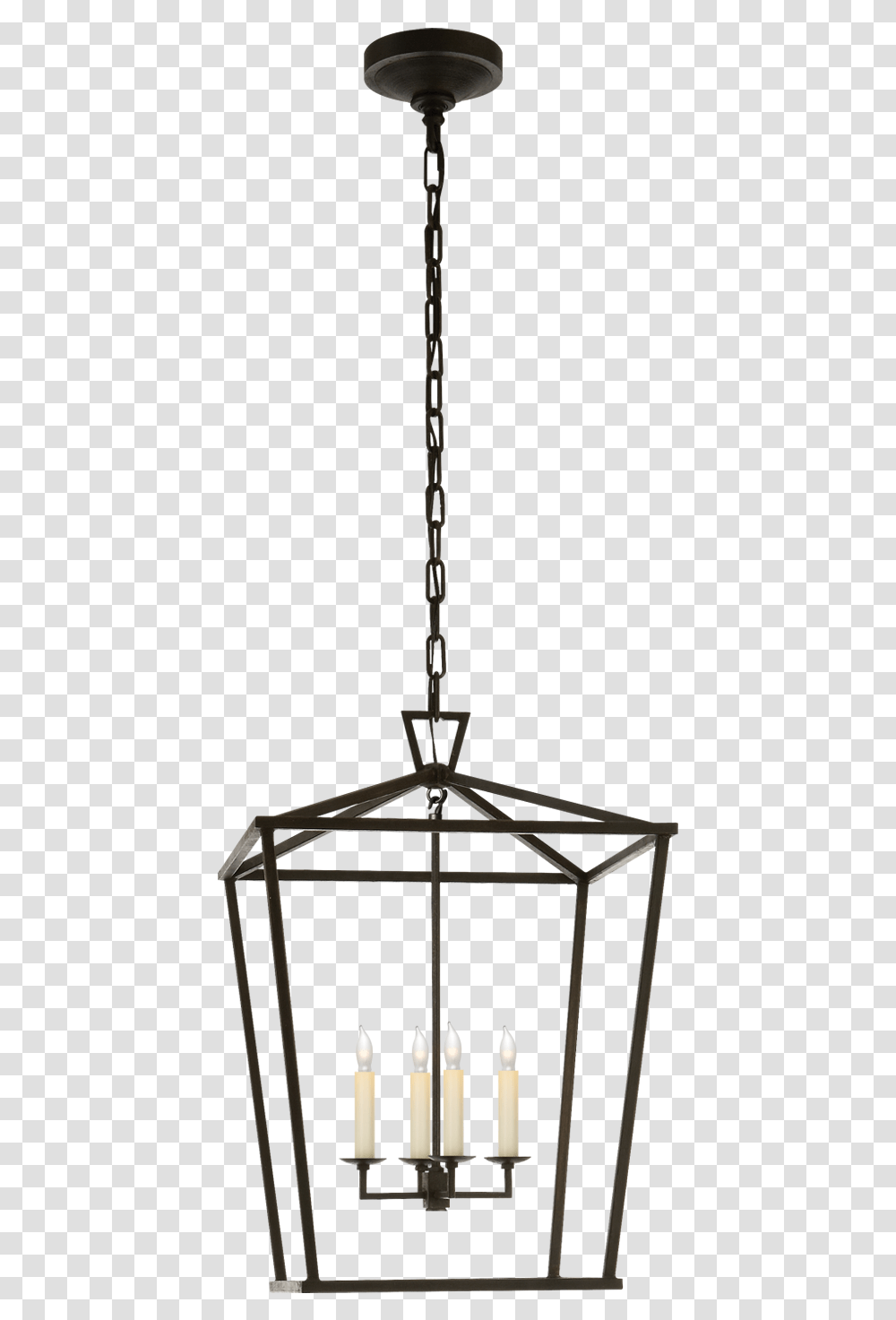 Visual Comfort Amp Co Darlana Lantern, Candle, Triangle, Lamp, Light Fixture Transparent Png