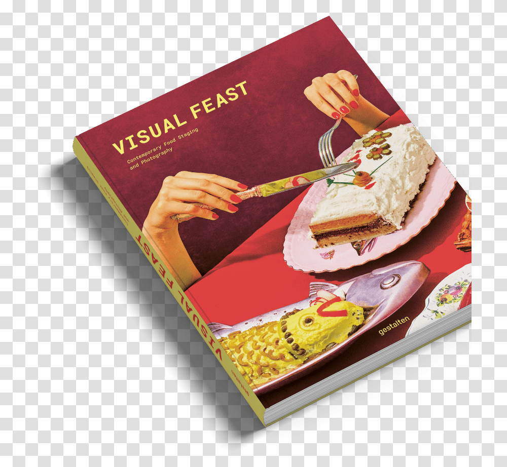Visual Feast Food Photography Gestalten BookClass, Cake, Dessert, Advertisement, Poster Transparent Png