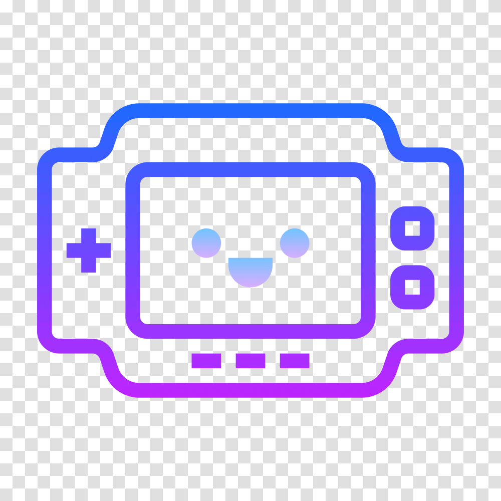 Visual Game Boy Icon, Pac Man, Digital Clock Transparent Png