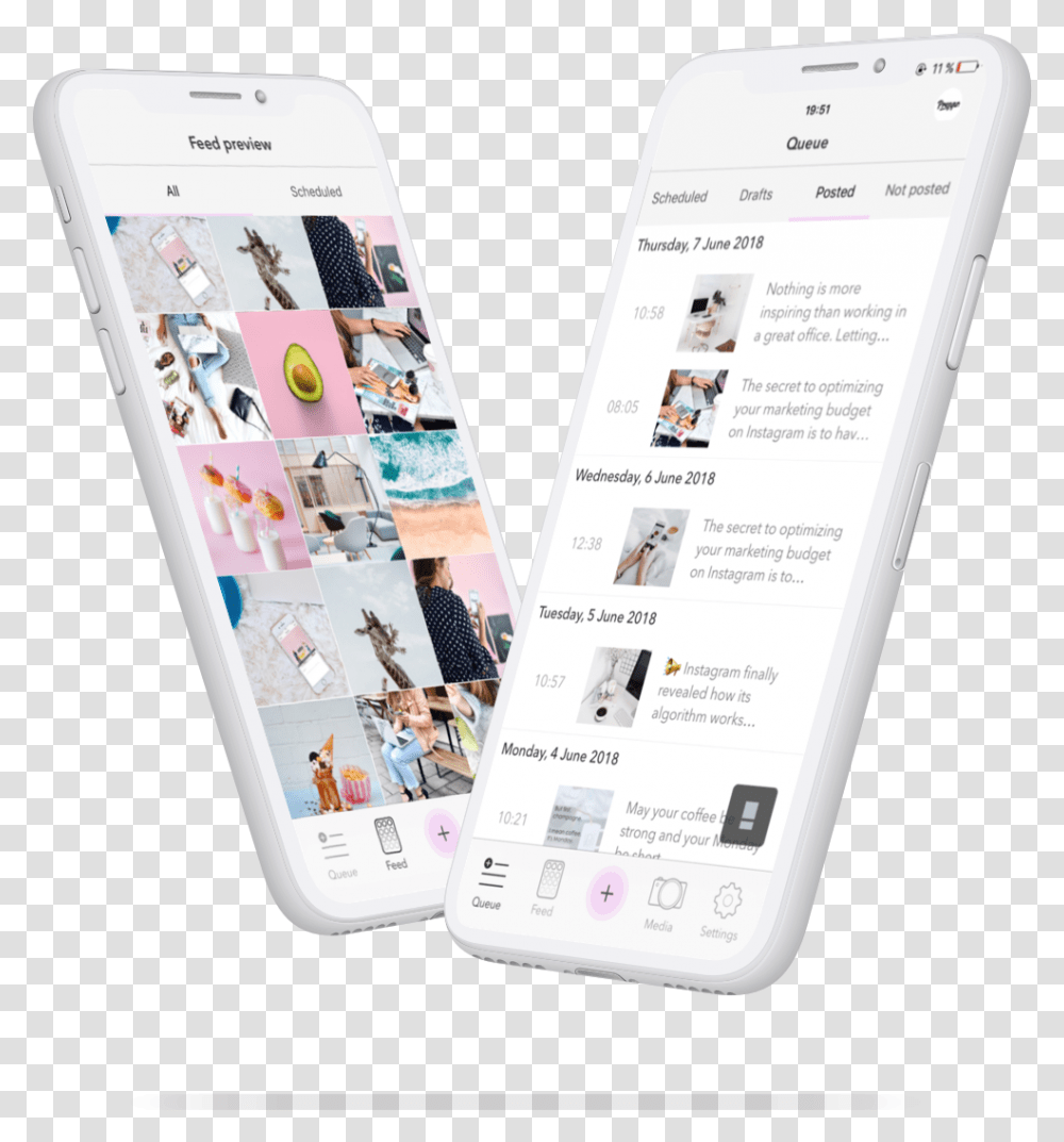 Visualize Your Instagram Feed Ahead Of Time Preppr Iphone, Electronics, Mobile Phone, Cell Phone, Person Transparent Png