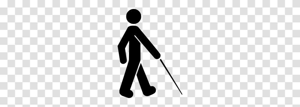 Visually Impaired Symbol Clip Art, Silhouette, Person, Human, Pedestrian Transparent Png