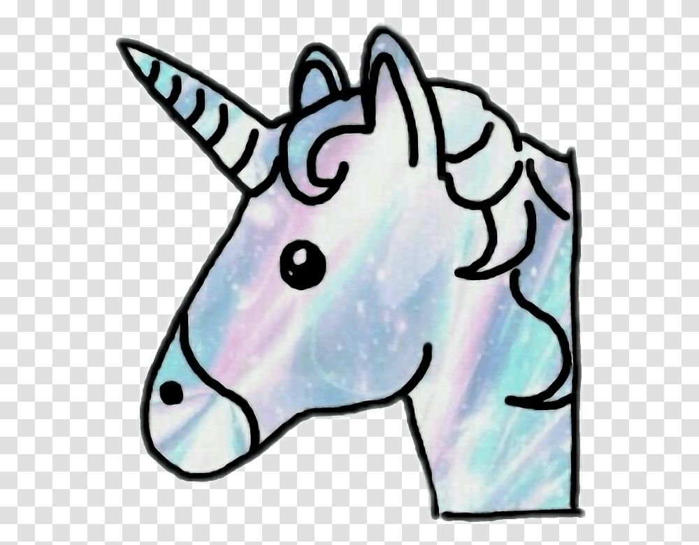 Visuals Clipart Unicorn Emoji, Pottery, Animal, Mammal Transparent Png