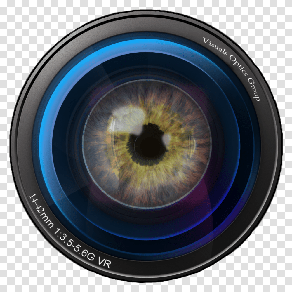 Visuals Optics Group Circle, Electronics, Camera Lens Transparent Png