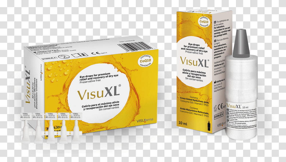 Visuxl Eye Drops, Label, Flyer, Poster Transparent Png