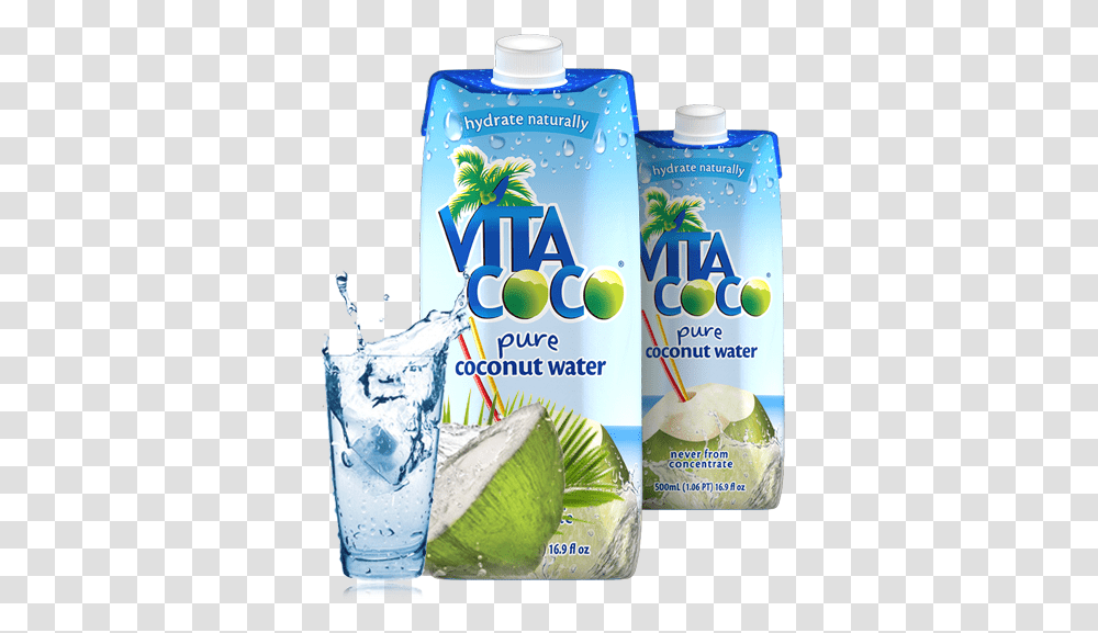 Vita Cocopng Vita Coco Coconut Water, Plant, Fruit, Food, Vegetable Transparent Png