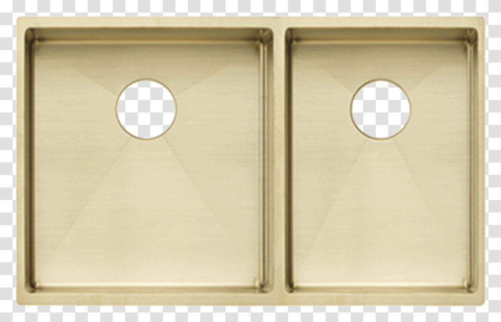 Vita Double Brass Sink With Wastes Sink, Double Sink Transparent Png