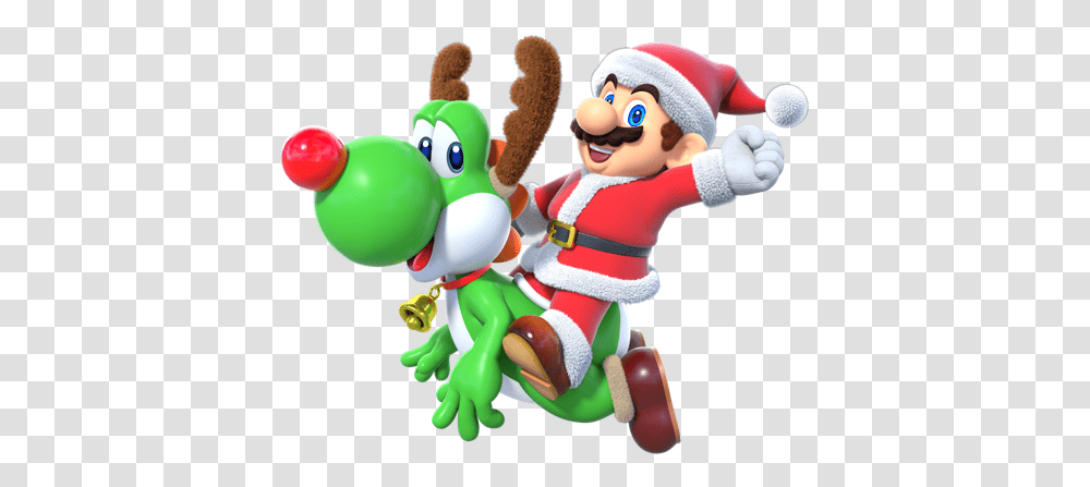 Vita James Montagna Love This Render That Mario And Yoshi Christmas, Super Mario, Toy, Person, Human Transparent Png