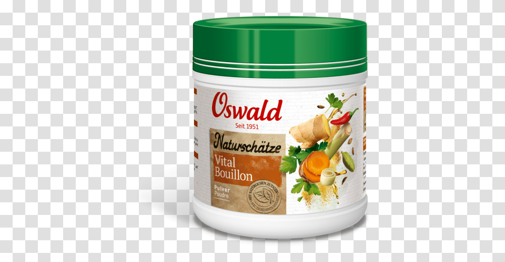 Vital Bouillon With Ginger And Turmeric Natural Treasures Sauce, Plant, Label, Text, Paint Container Transparent Png