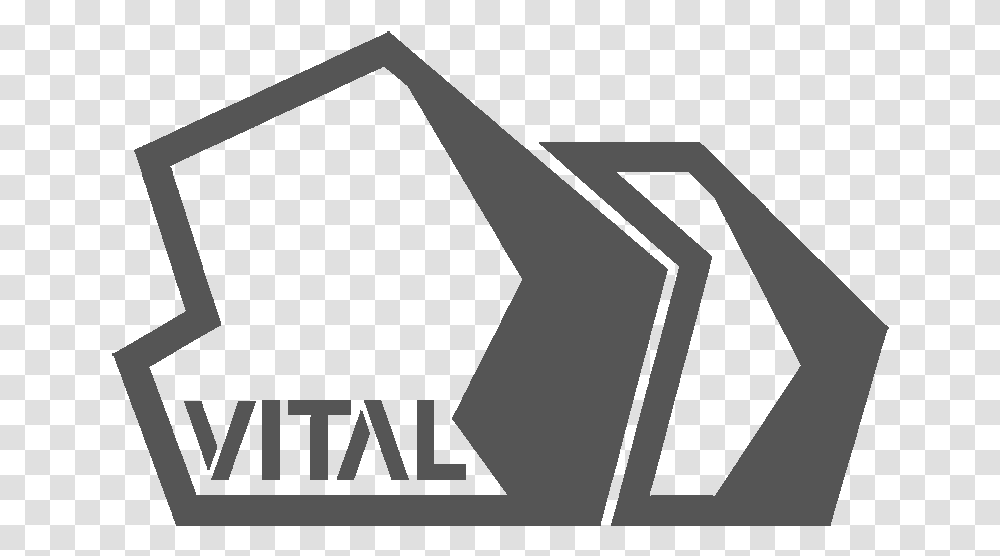 Vital Climbing Gym Vital Climbing Logo, Text, Symbol, Triangle, Recycling Symbol Transparent Png