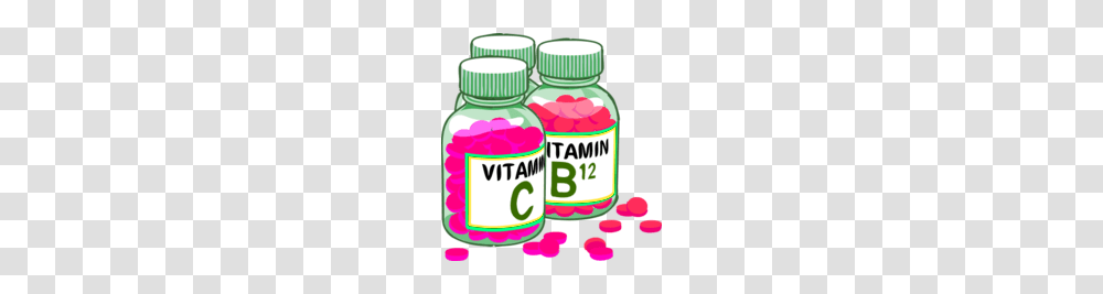 Vitamin Clip Art Free, Plant, Jar, Medication Transparent Png