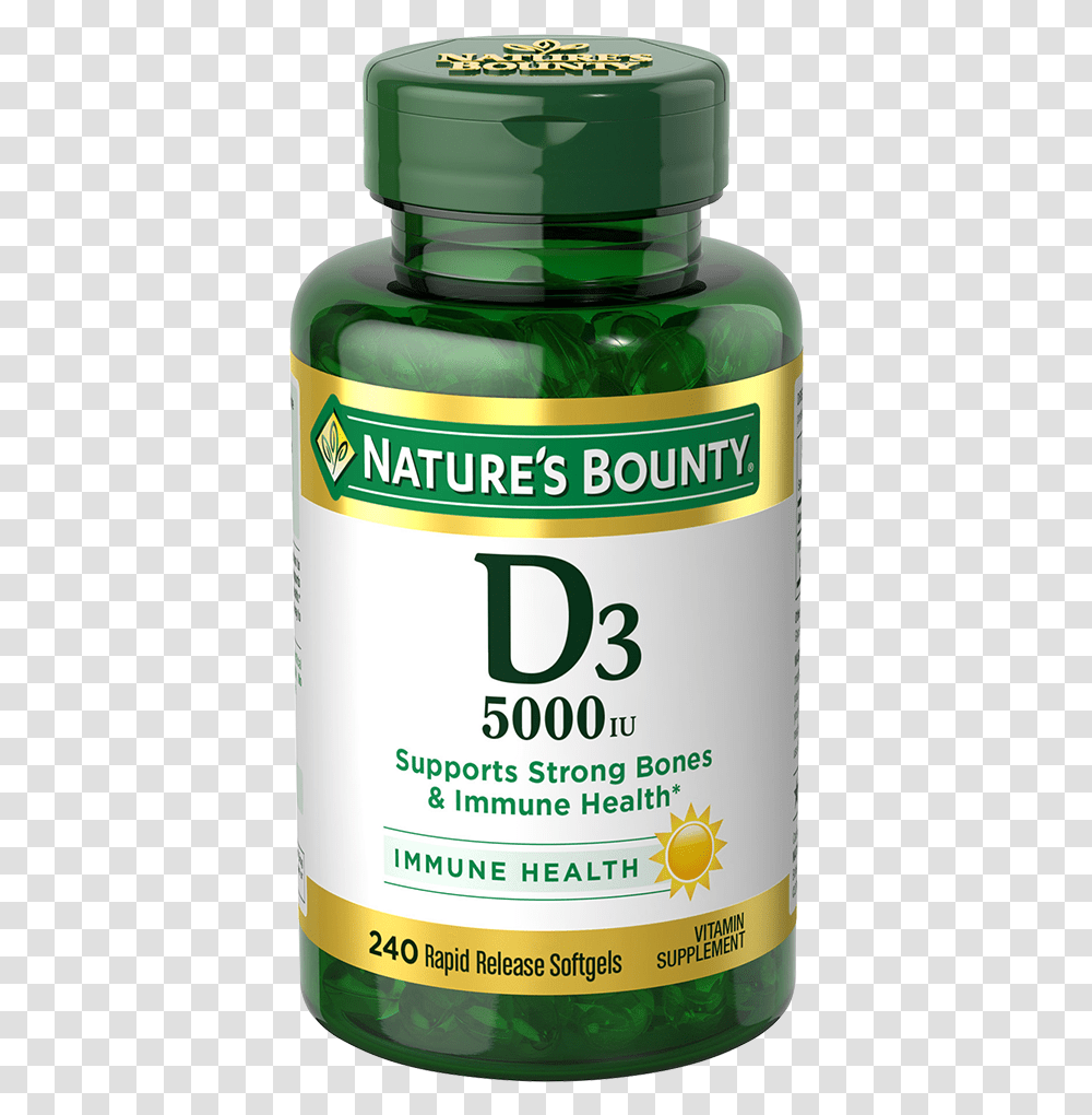 Vitamin D3 Vitamin E 400 Iu Nature's Bounty, Plant, Food, Herbal, Herbs Transparent Png