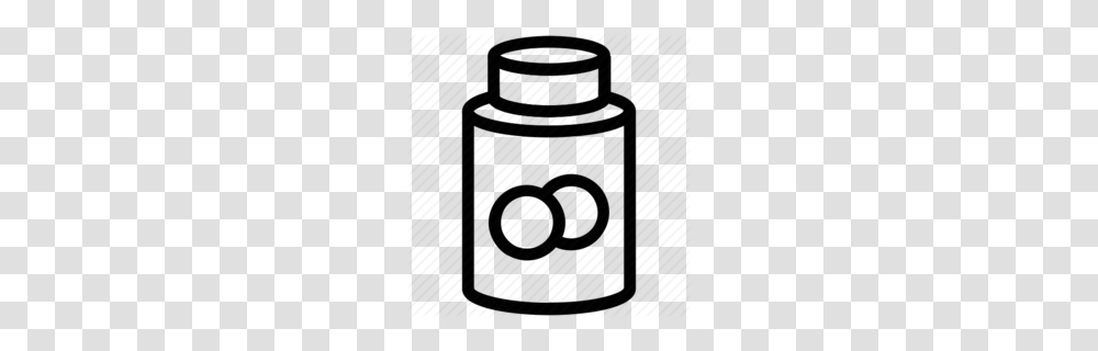 Vitamins And Minerals Clipart, Bottle, Jar, Label Transparent Png