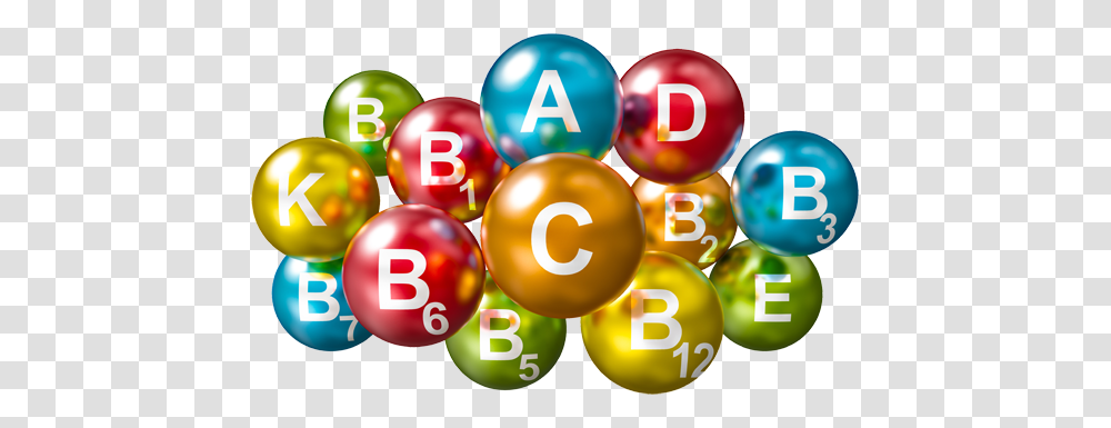 Vitamins, Number, Ball Transparent Png