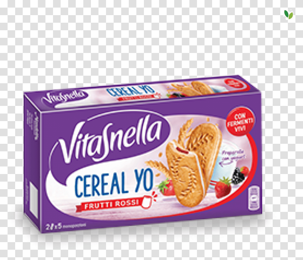 Vitasnella Cerealyo Red Fruits Cookies Vitasnella Cereal Yo, Bread, Food, Cracker, Dairy Transparent Png