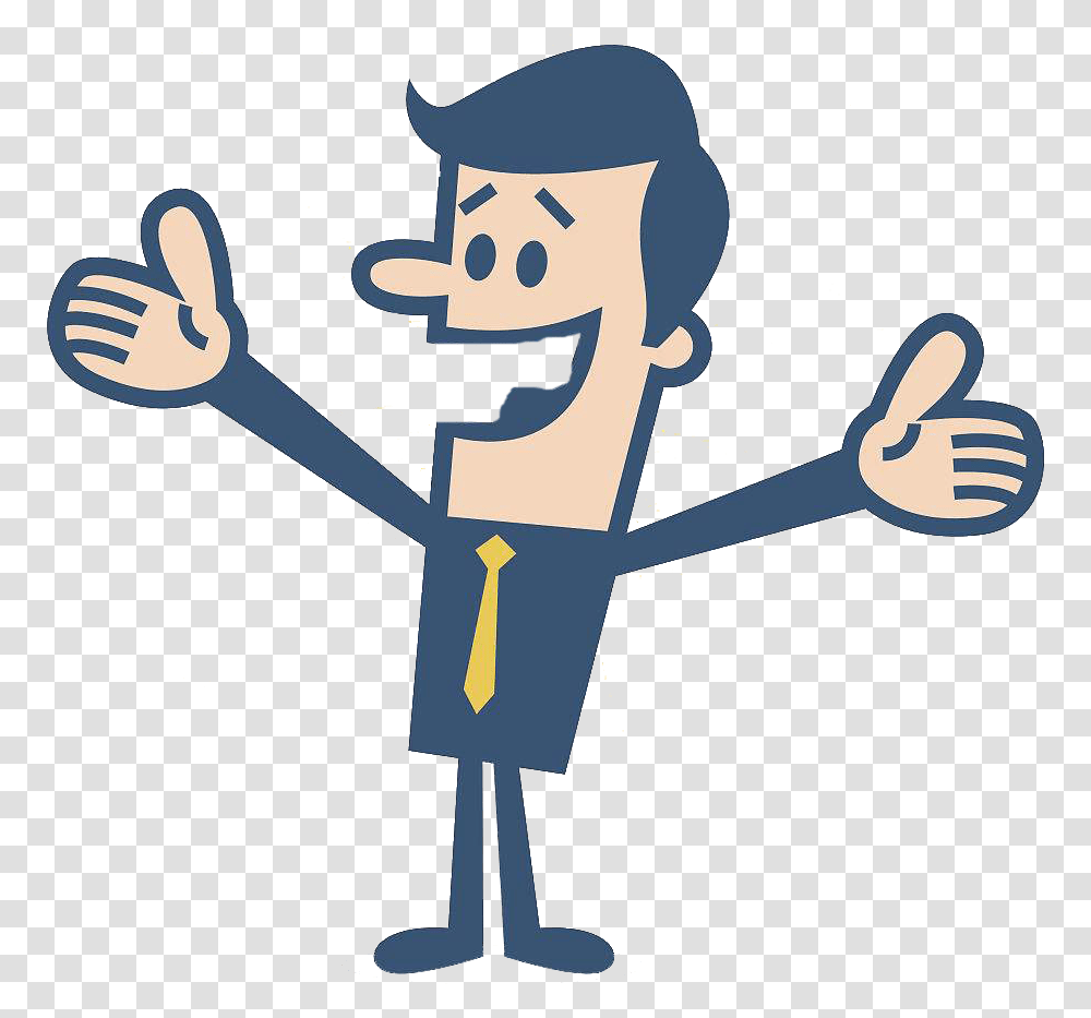Vitruvian Man Arm Royalty Free Illustration Person With Open Arms Cartoon, Hand, Performer, Magician, Cross Transparent Png