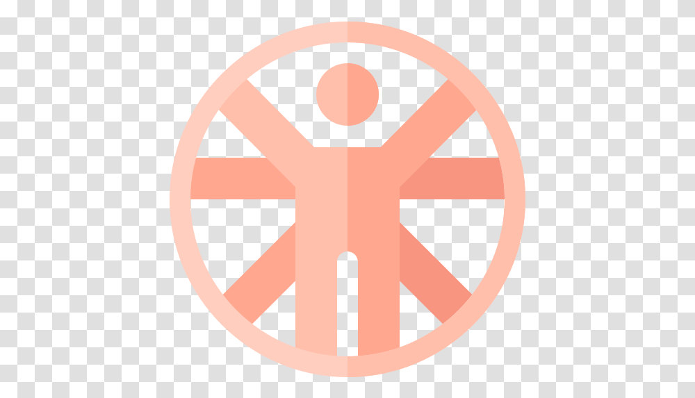 Vitruvian Man Free People Icons Circle, Logo, Symbol, Outdoors, Spoke Transparent Png