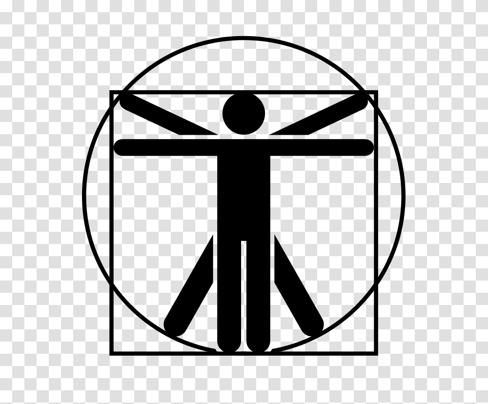 Vitruvian Man Noun Project, Gray, World Of Warcraft Transparent Png