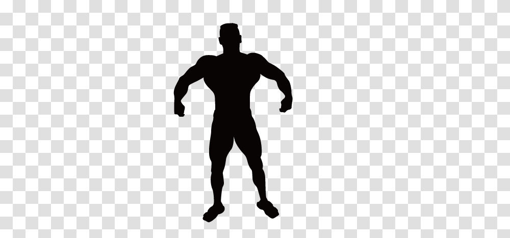 Vitruvian Man Silhouette Muscle Clip Art, Person, Human, Ninja Transparent Png